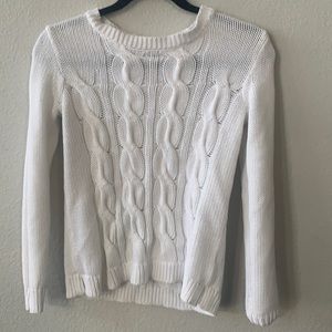 J. Crew - White Knit Sweater - Size XXS